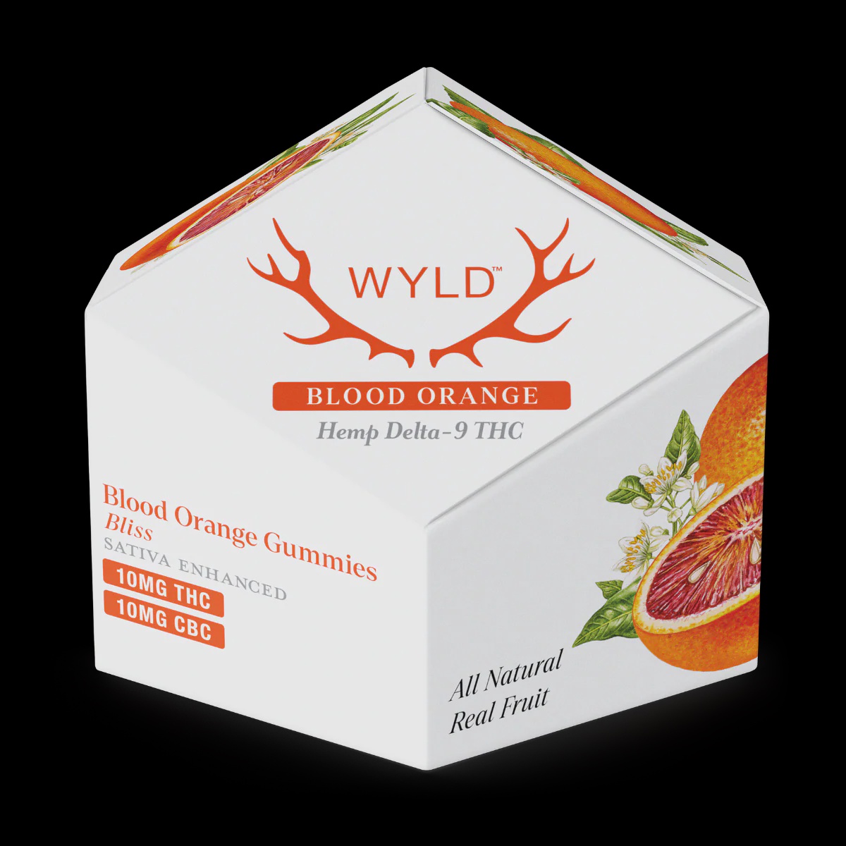 WYLD Blood Orange 10 mg Hemp Delta-9 THC 10 mg CBC
